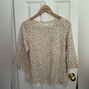 Abella Women's Leopard Print Top